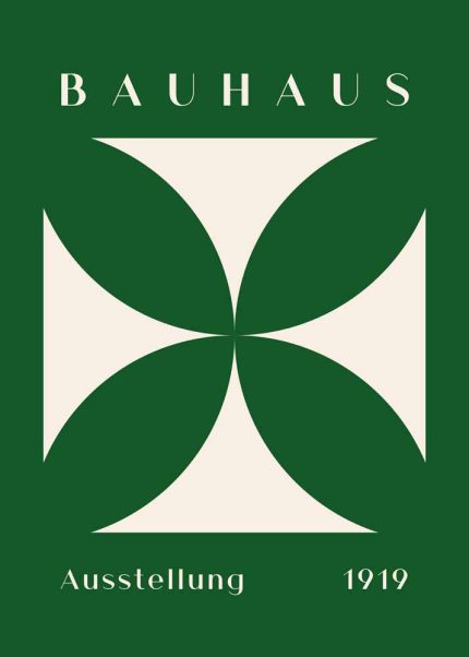 Bauhaus Printed Poster