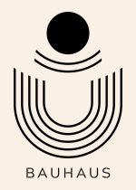 Bauhaus Exhibition Wall Art Poster Aluminum Print