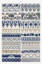 Chinese Botanical Floral Print Wall Art Poster