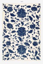Chinese Botanical Floral Print Wall Art Poster