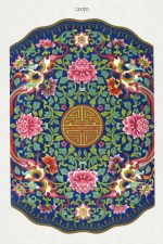 Chinese Botanical Floral Print Wall Art Poster