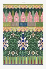 Chinese Botanical Floral Print Wall Art Poster
