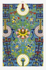 Chinese Botanical Floral Print Wall Art Poster