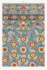 Chinese Botanical Floral Print Wall Art Poster