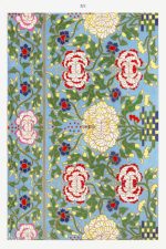 Chinese Botanical Floral Print Wall Art Poster