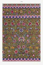 Chinese Botanical Floral Print Wall Art Poster