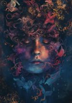 Experimental Art Wall Art Metal Aluminum Print