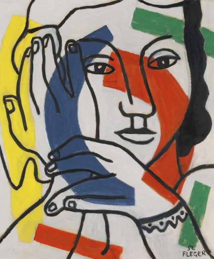Fernand Léger Deux mains et une figure 1952 Wall Art Poster