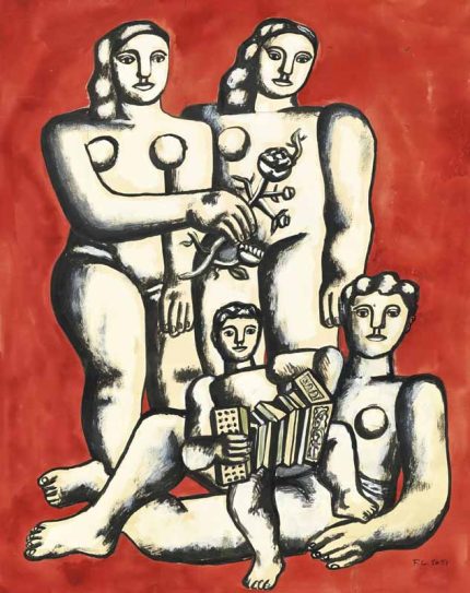 Fernand Léger Les Trois soeurs 1951 Wall Art Poster