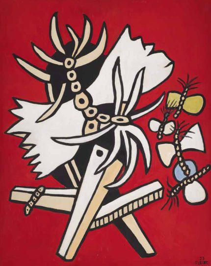 Fernand Léger Quatre papillons et un insecte 1953 Wall Art Poster
