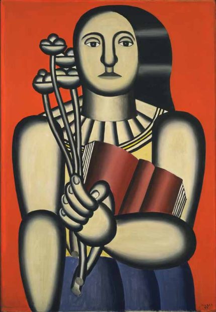 Fernand Léger Woman with a Book 1923 Wall Art Poster