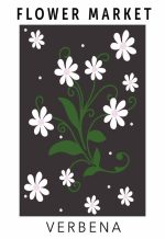 Flower Market Botanical Flower Print Wall Art Poster