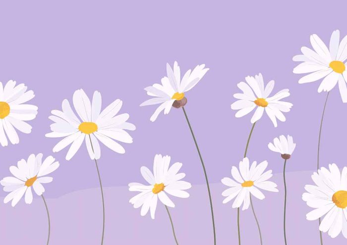 Floral Botanical Flower Print Wall Art Poster - Image 1