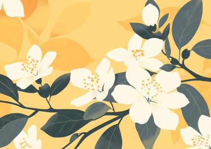 Floral Botanical Flower Print Wall Art Poster