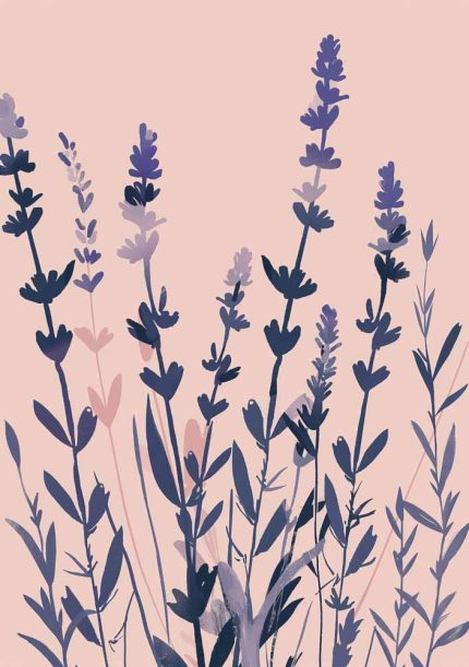Floral Botanical Flower Print Wall Art Poster