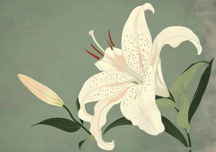 Floral Botanical Flower Print Wall Art Poster