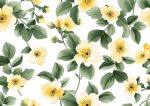 Floral Botanical Flower Print Wall Art Poster