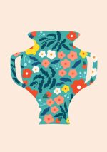 Floral Botanical Flower Print Wall Art Poster