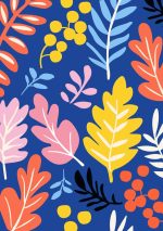 Floral Botanical Flower Print Wall Art Poster
