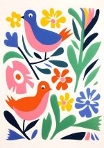Floral Botanical Flower Print Wall Art Poster