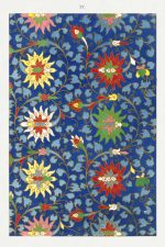 Chinese Botanical Floral Print Wall Art Poster