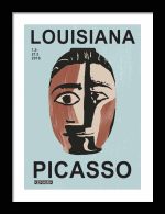 Picasso Print  Wooden Framed Poster Wall Art