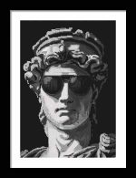 Framed Poster pixel Art AI Poster Wall Art Framed Poster