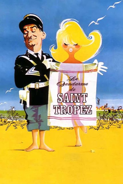 Le Gendarme de Saint Tropez 1964 Movie Poster Wall Art