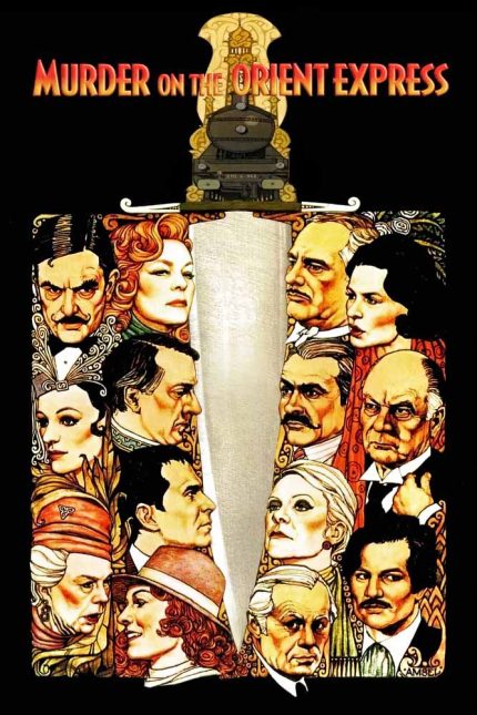 Murder on the Orient Express 1974 Movie Poster Wall Art