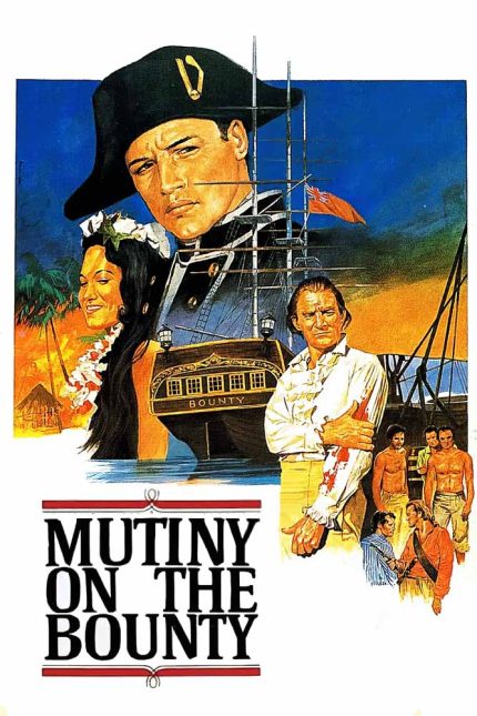 Mutiny on the Bounty 1962 Movie Poster Wall Art
