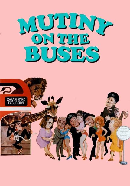 Mutiny on the Buses 1972 Movie Poster Wall Art