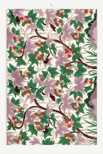 Chinese Botanical Floral Print Wall Art Poster