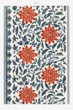 Chinese Botanical Floral Print Wall Art Poster