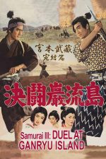 Samurai III Duel at Ganryu Island 1956 Movie Poster Wall Art