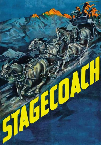 Stagecoach 1939 Movie Poster Wall Art