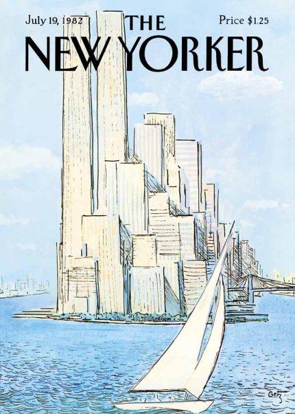 Vintage & Modern New Yorker Cover Print Wall Art Poster
