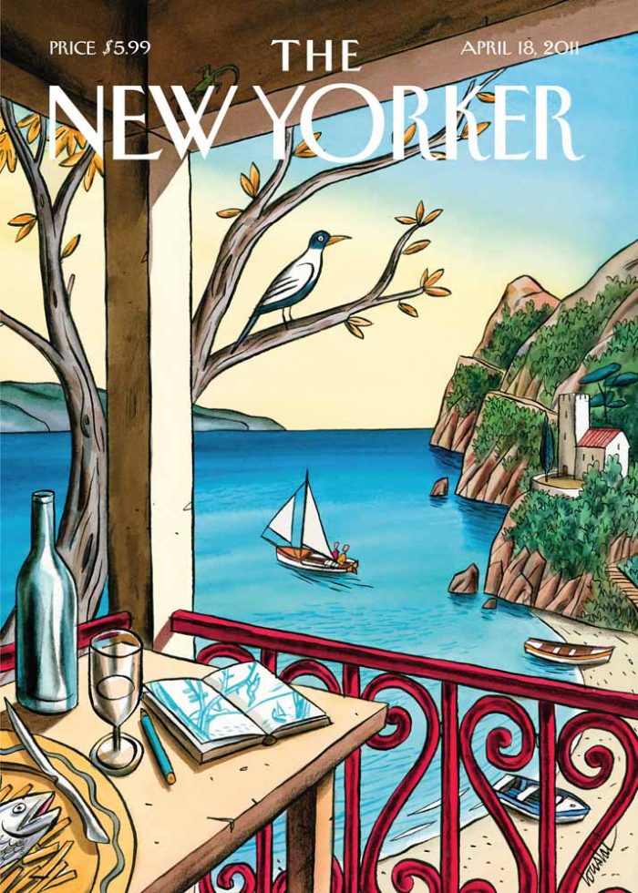 Vintage & Modern New Yorker Cover Print Wall Art Poster - Image 1