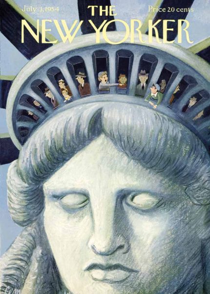 Vintage & Modern New Yorker Cover Print Wall Art Poster