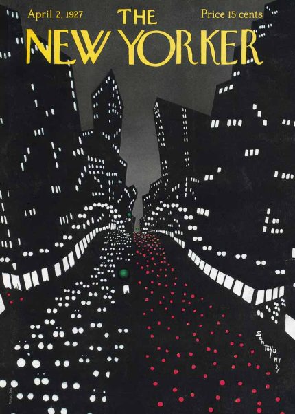 Vintage & Modern New Yorker Cover Print Wall Art Poster