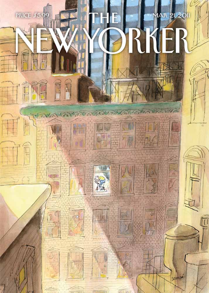 Vintage & Modern New Yorker Cover Print Wall Art Poster