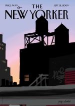 Vintage & Modern New Yorker Cover Print Wall Art Poster