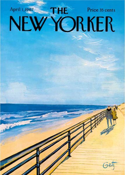 Vintage & Modern New Yorker Cover Print Wall Art Poster