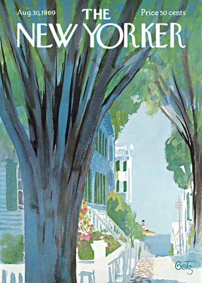 Vintage & Modern New Yorker Cover Print Wall Art Poster - Image 1