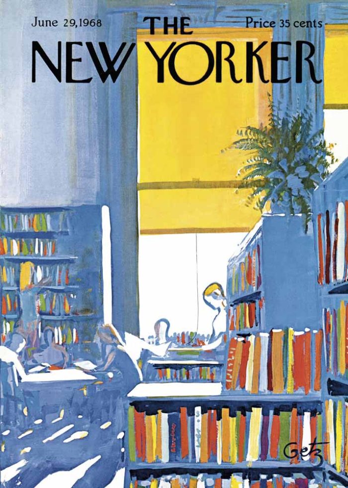 Vintage & Modern New Yorker Cover Print Wall Art Poster - Image 1
