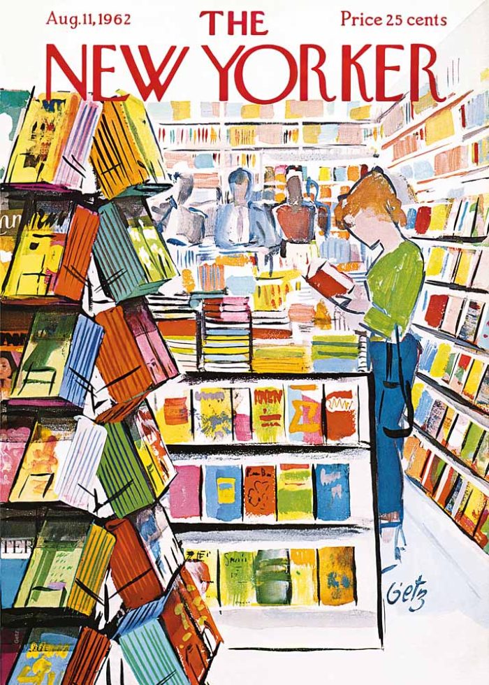 Vintage & Modern New Yorker Cover Print Wall Art Poster - Image 1