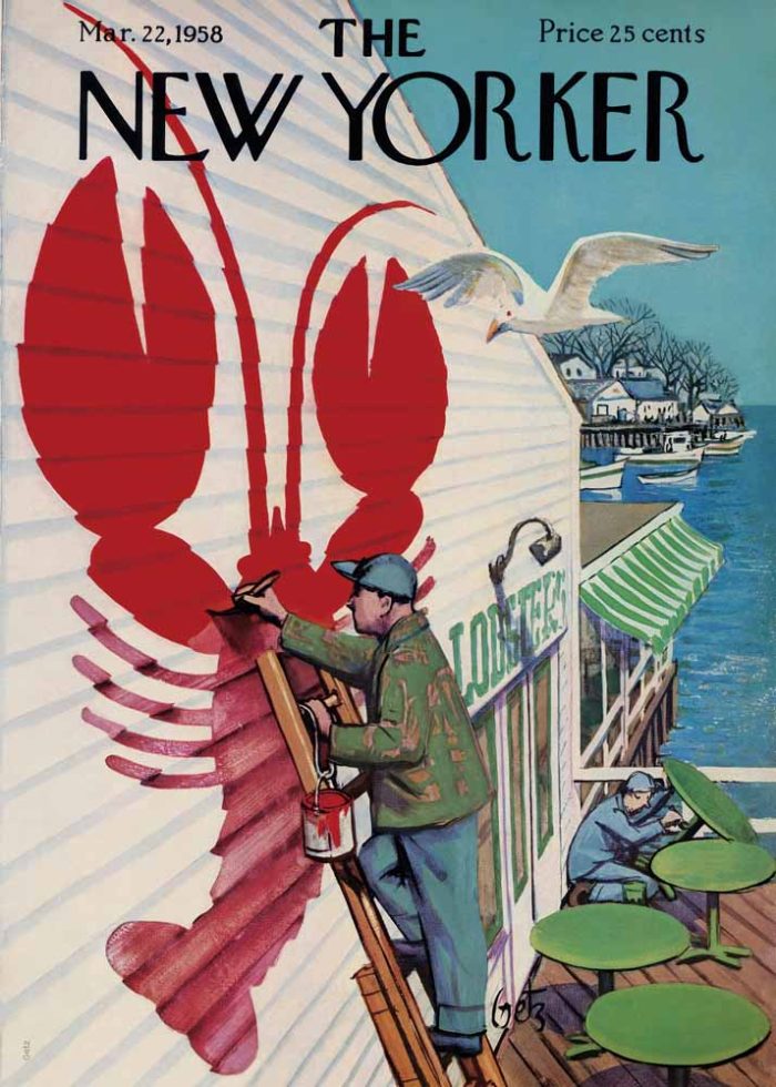 Vintage & Modern New Yorker Cover Print Wall Art Poster - Image 1