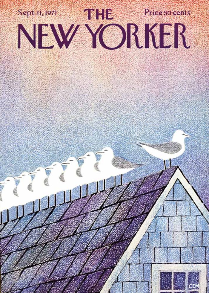 Vintage & Modern New Yorker Cover Print Wall Art Poster - Image 1