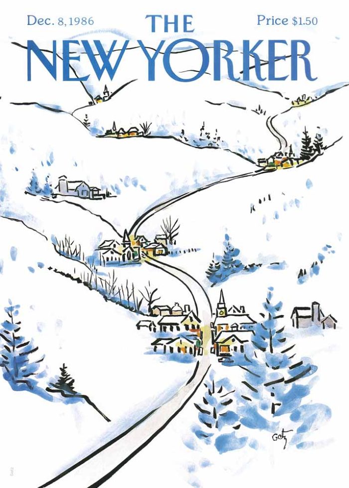 Vintage & Modern New Yorker Cover Print Wall Art Poster - Image 1