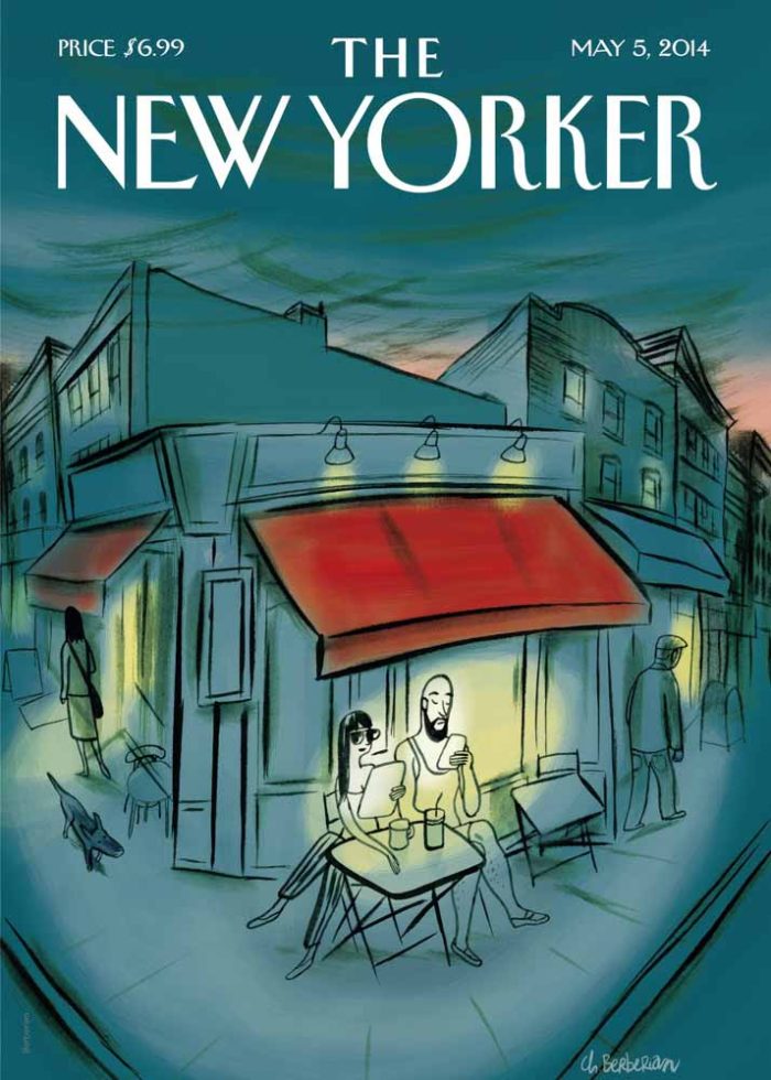 Vintage & Modern New Yorker Cover Print Wall Art Poster - Image 1