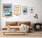 Vintage & Modern New Yorker Cover Print Wall Art Poster